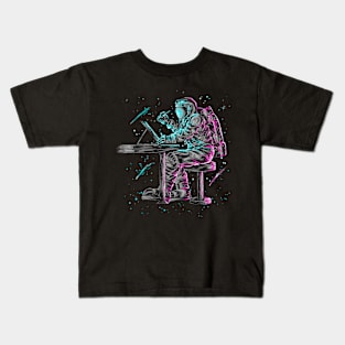 Work In Space Kids T-Shirt